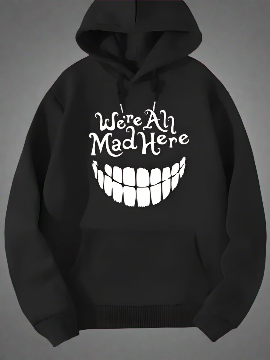 We're All Mad Here Smile (Unisex) Sweatshirt