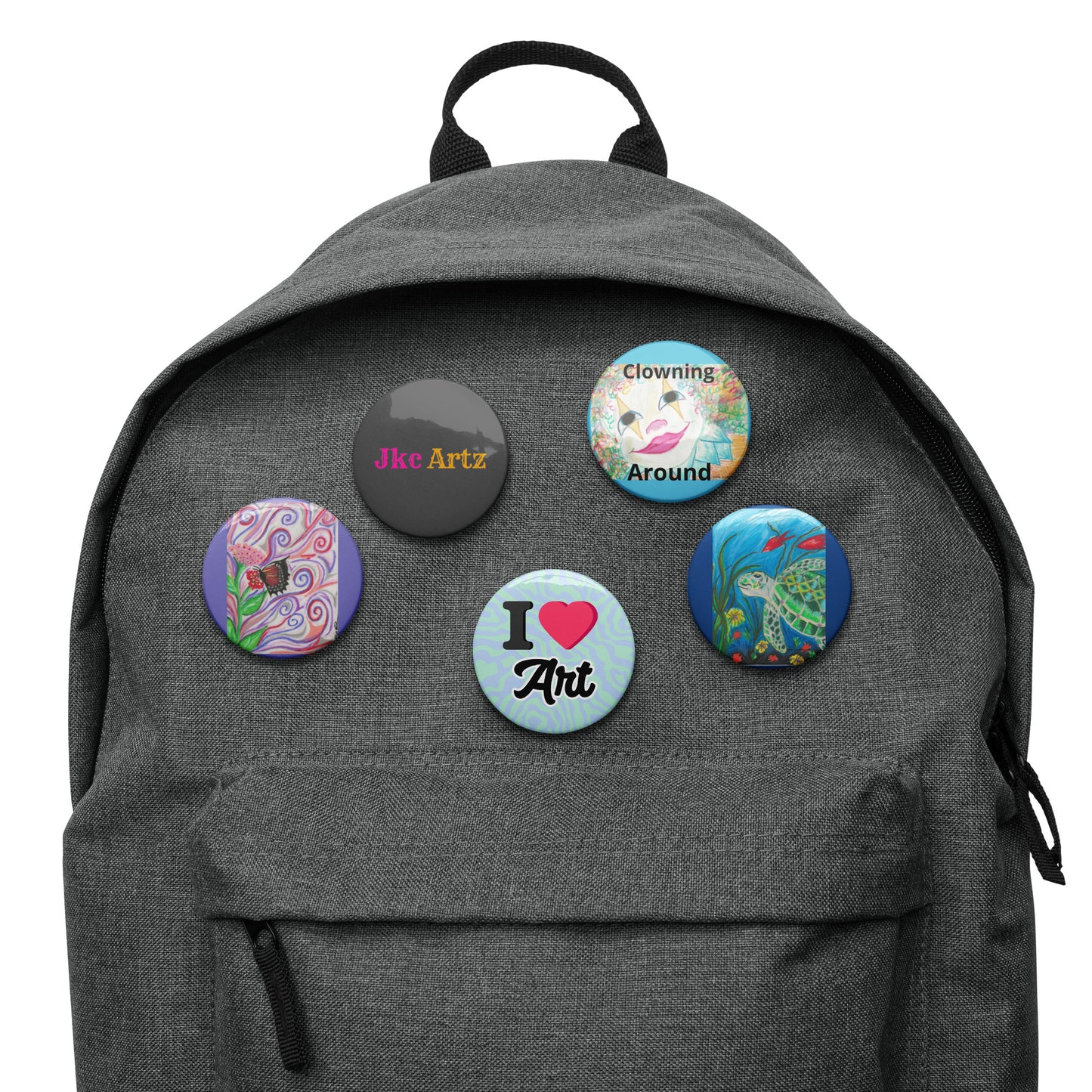 JKC Artz Gallery 5 Count Button Set
