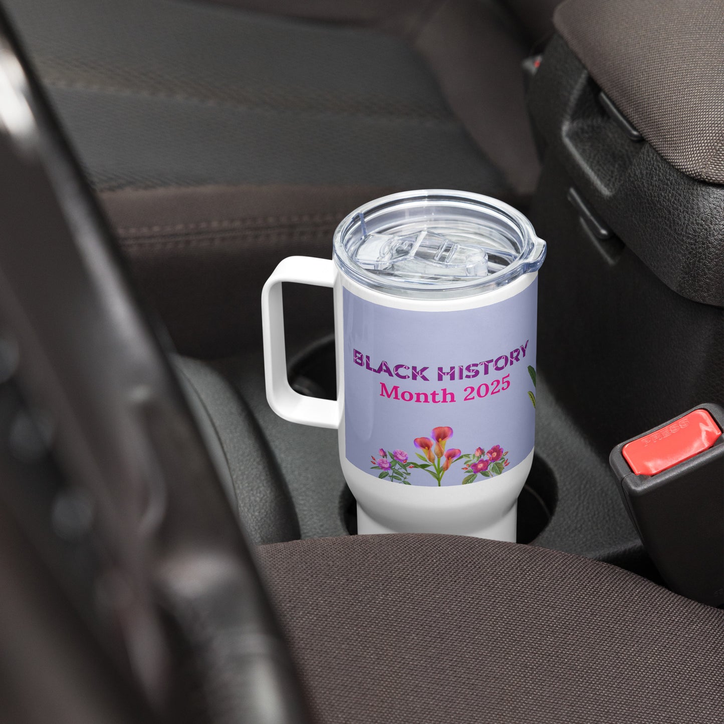 Black History Month 2025 Travel Mug