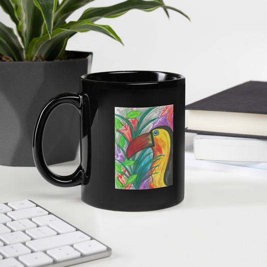 Toucan Jkc Artz Gallery Black Mug