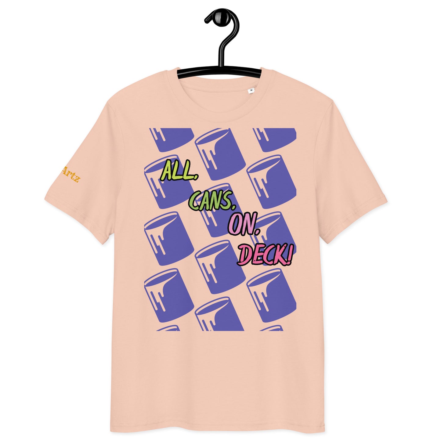 All. Cans. On. Deck! Unisex Organic Cotton T-Shirt