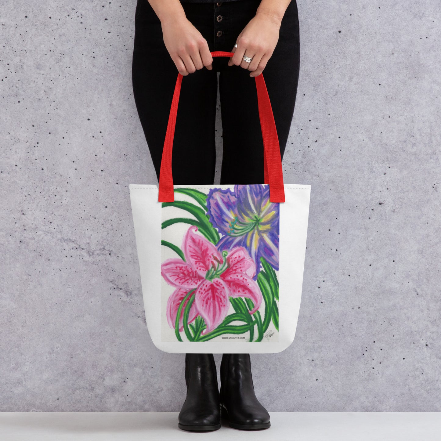 *NEW* Flower Power JKC Artz Gallery Tote Bag