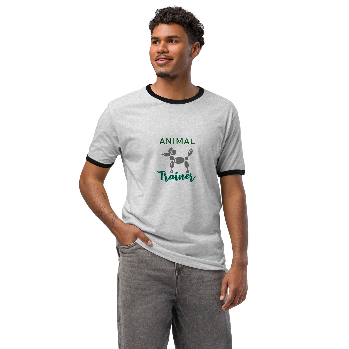 Balloon Animal Trainer......Unisex Ringer T-Shirt