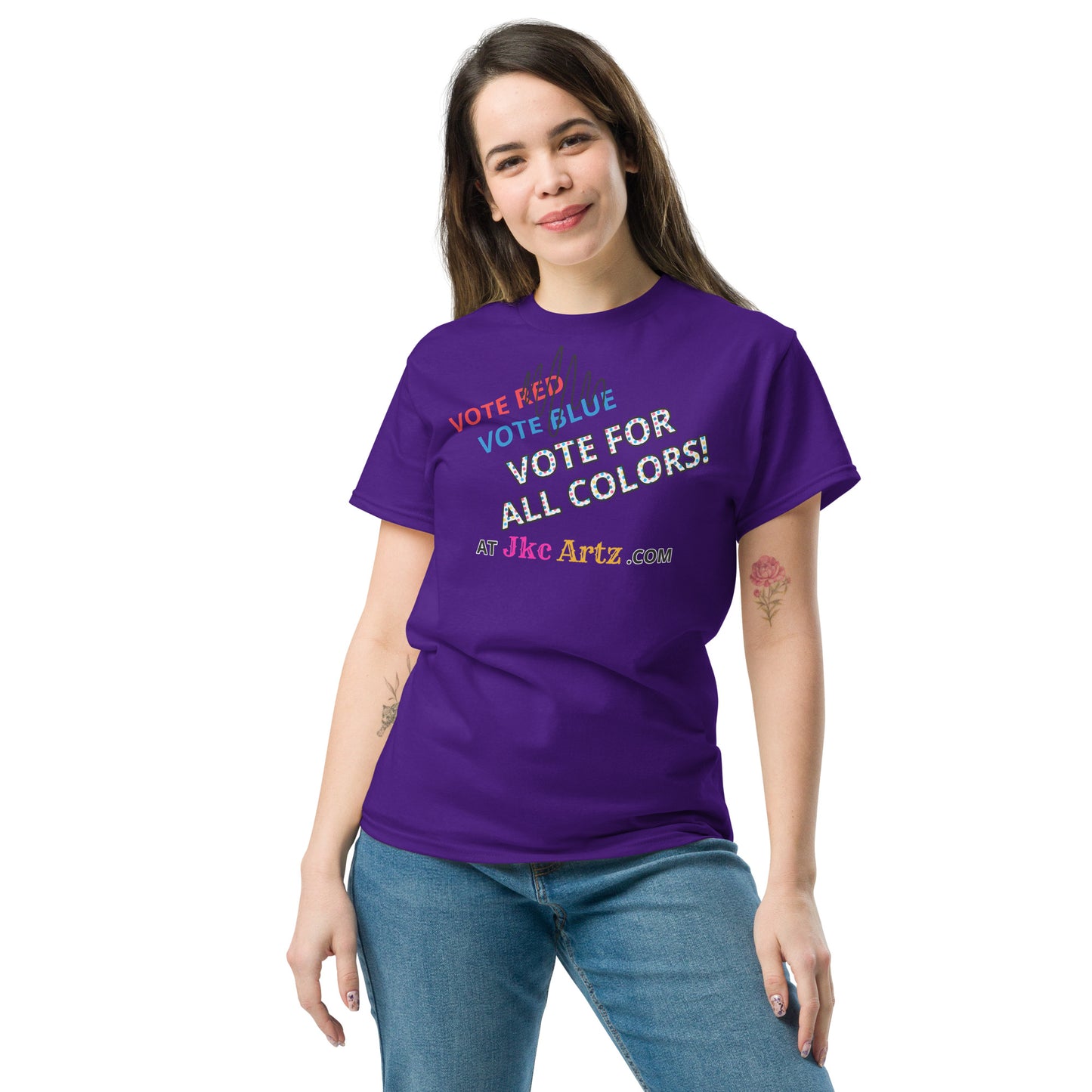 JKC Artz Vote For All Colors! Unisex Classic Tee