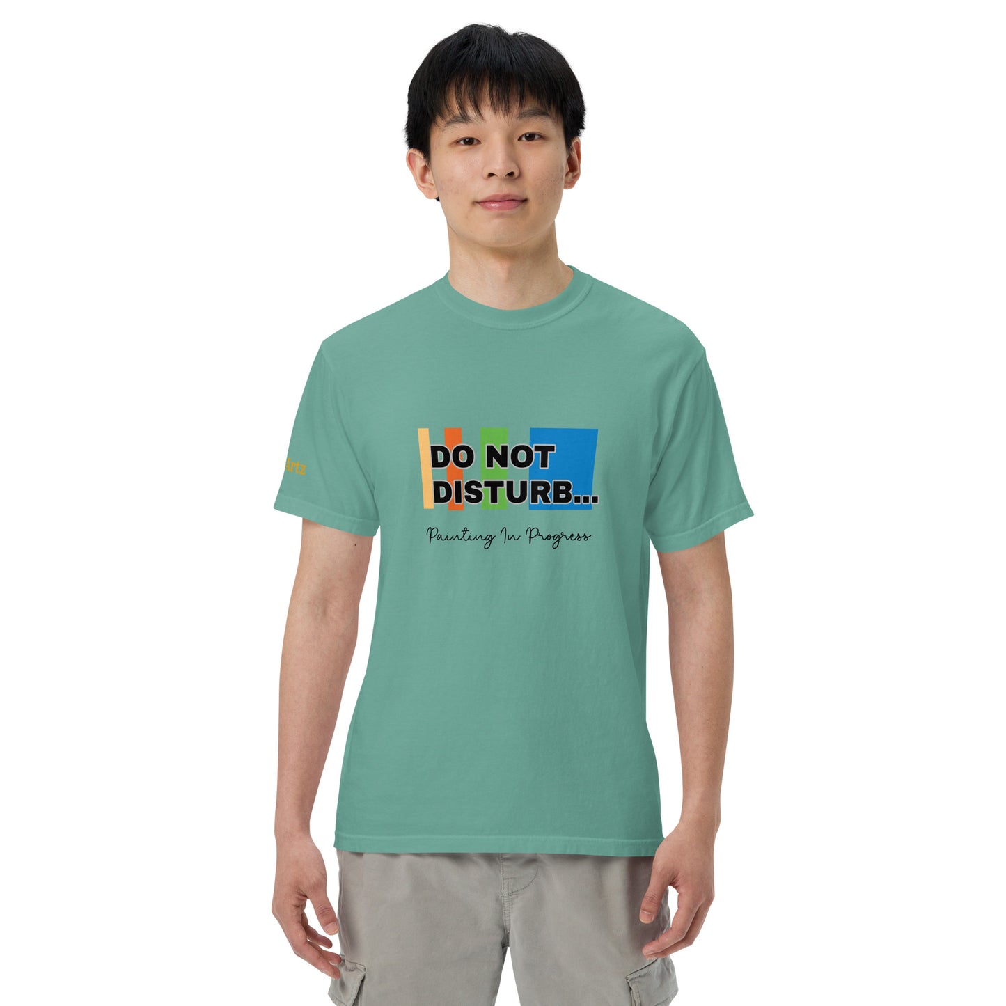 Do Not Disturb... Unisex Heavyweight T-Shirt