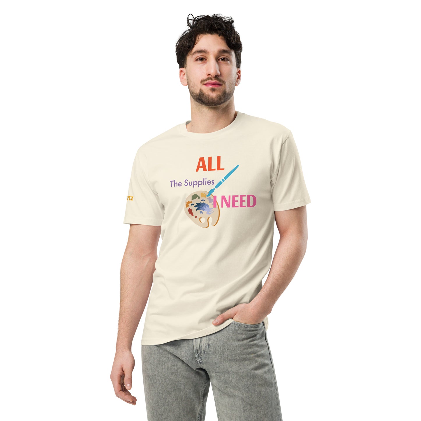 All the Supplies I need Unisex Premium T-Shirt