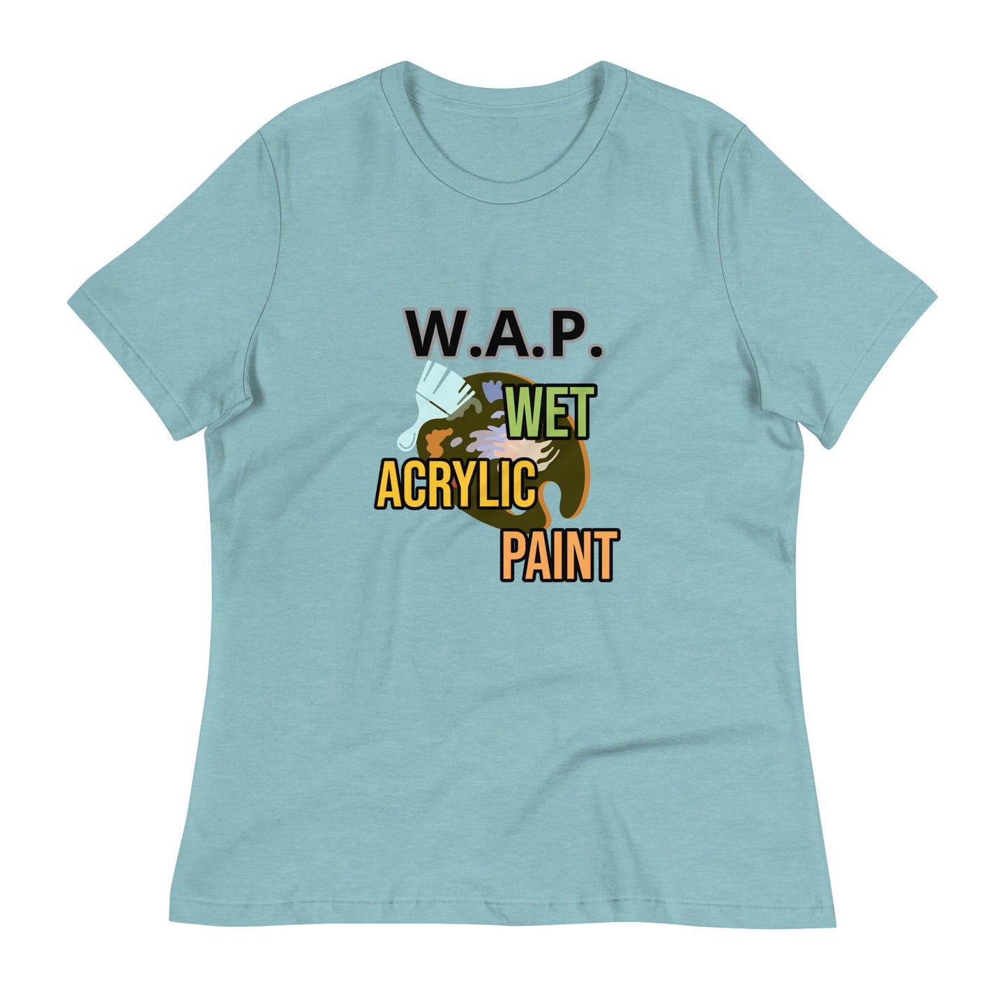 Women's W.A.P. (Wet Acrylic Paint) Relaxed T-Shirt