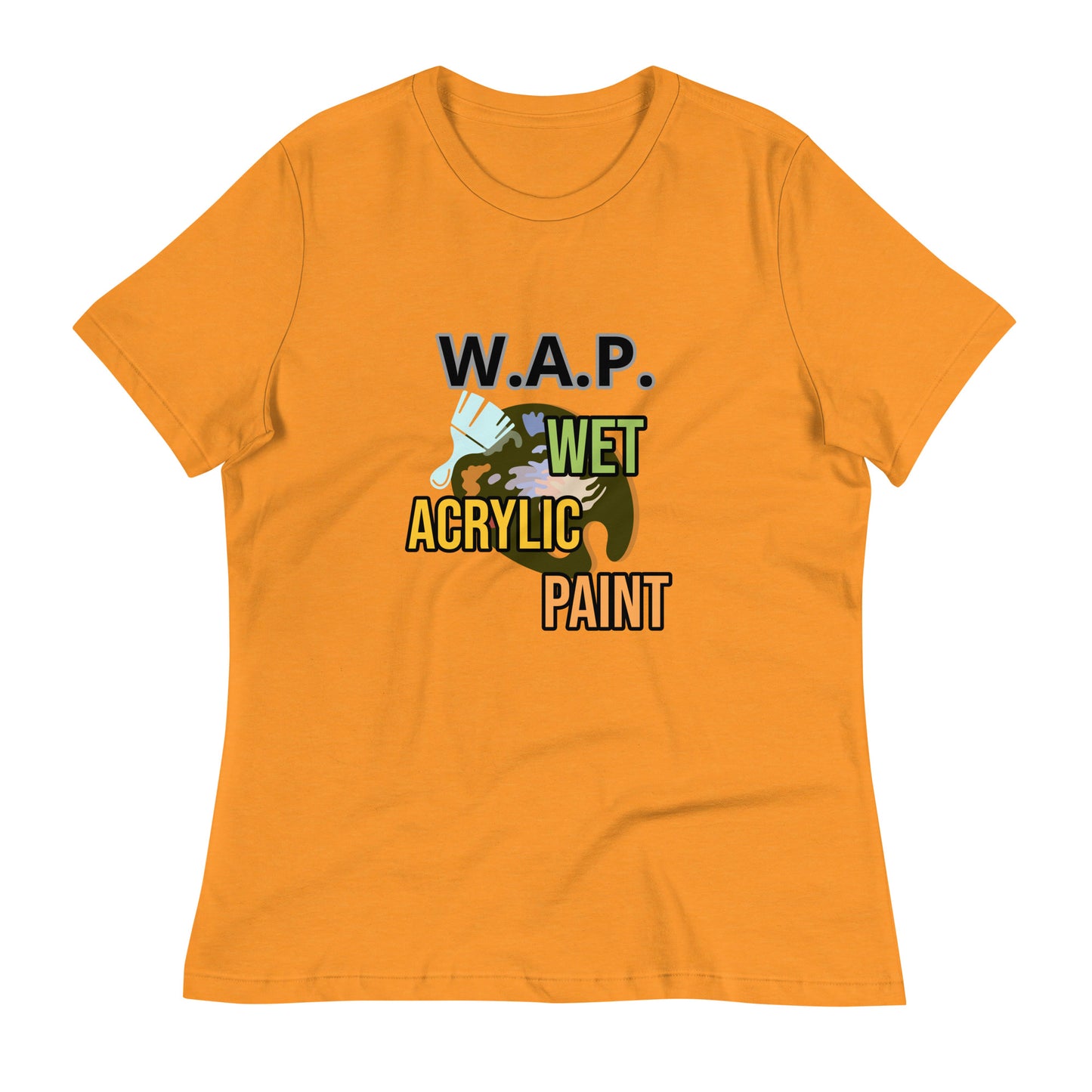 Women's W.A.P. (Wet Acrylic Paint) Relaxed T-Shirt