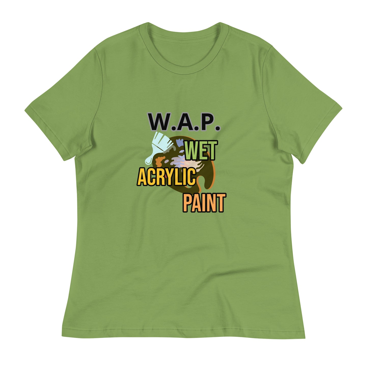 Women's W.A.P. (Wet Acrylic Paint) Relaxed T-Shirt