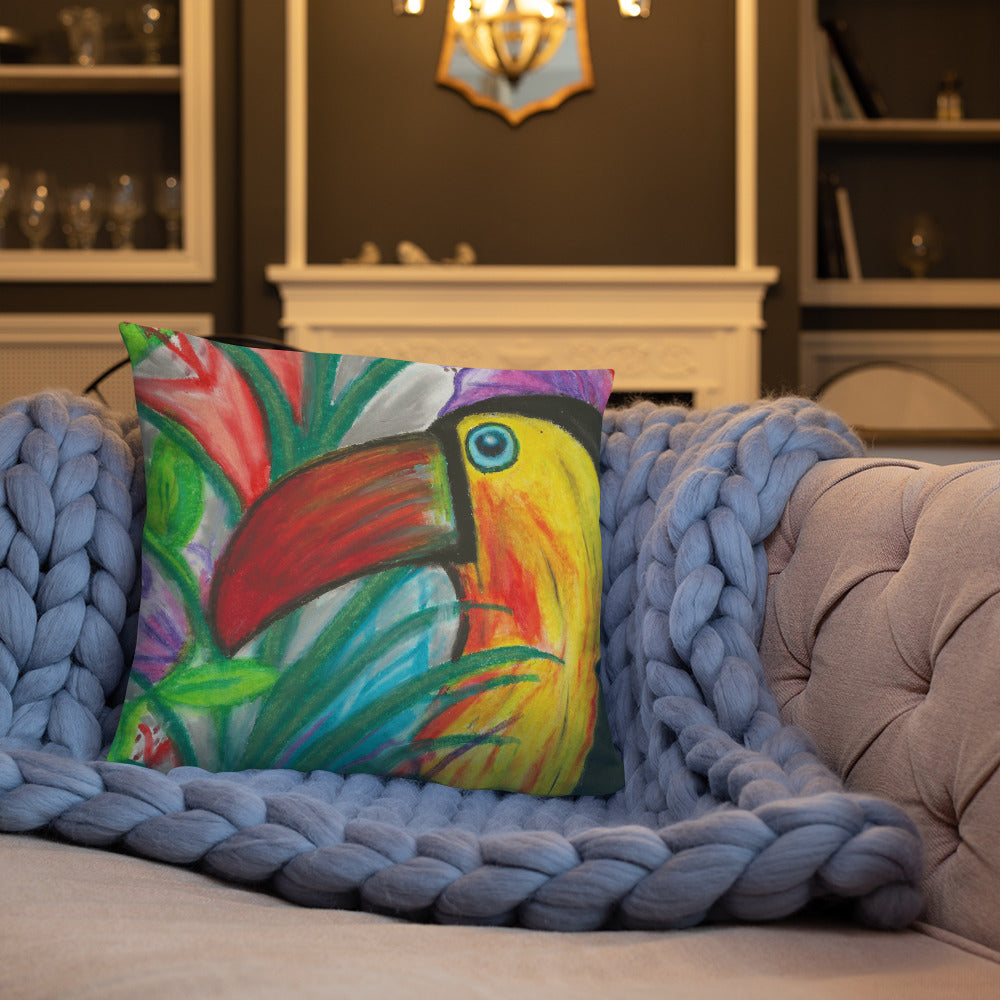 Tucan Jkc Artz Gallery Basic Pillow