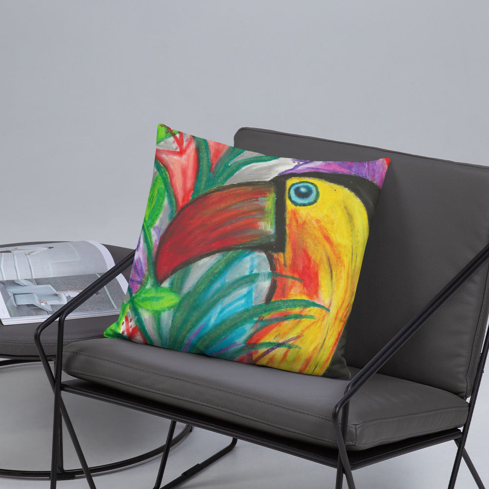Tucan Jkc Artz Gallery Basic Pillow
