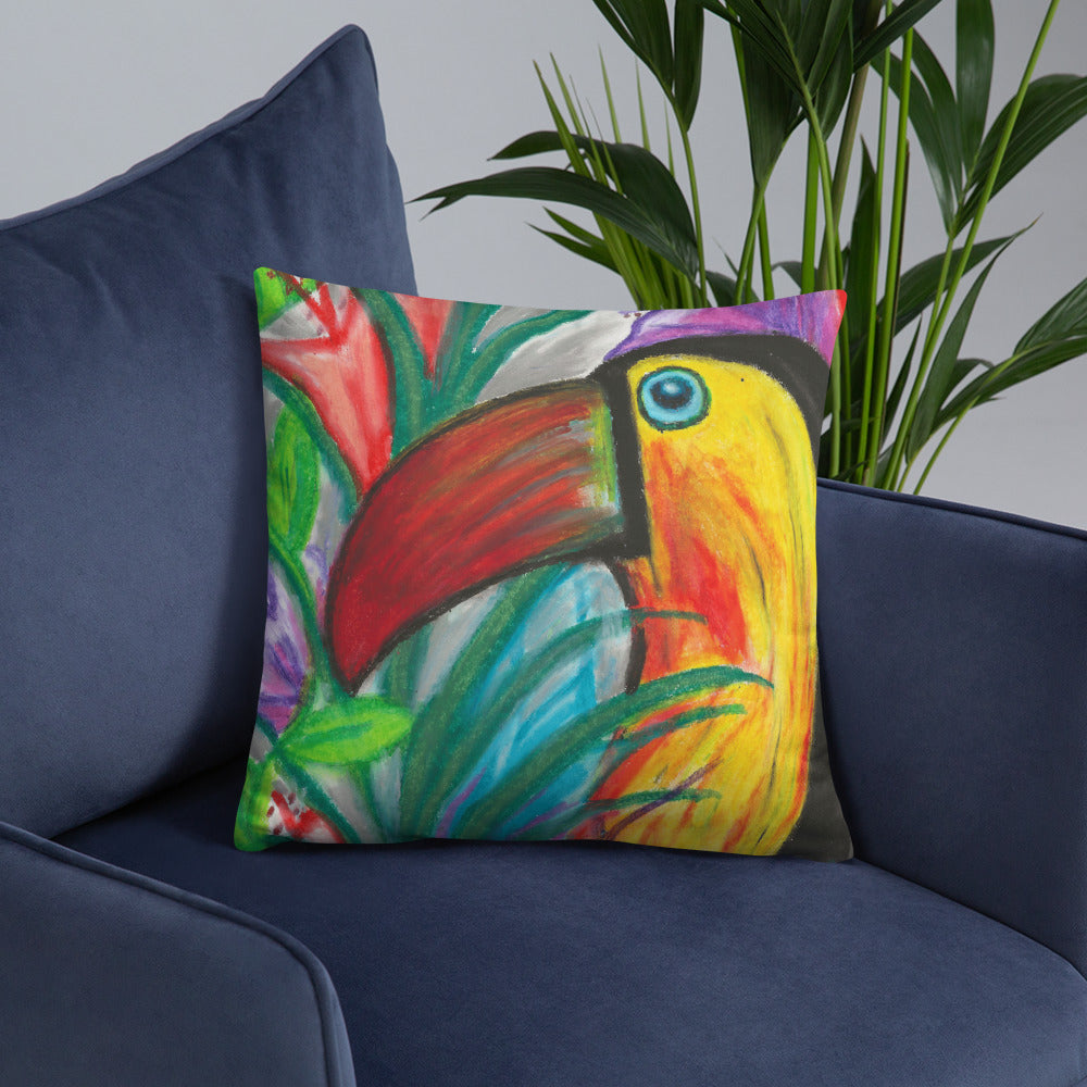 Tucan Jkc Artz Gallery Basic Pillow