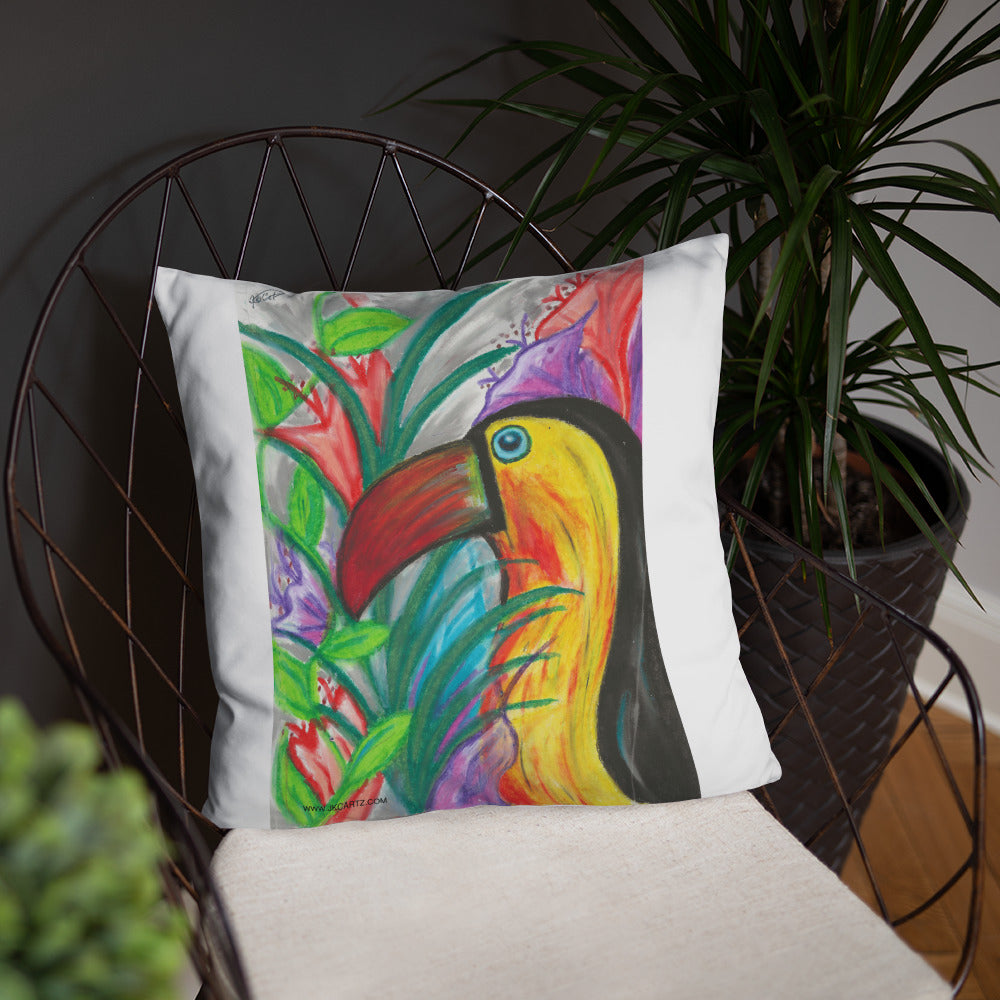 Tucan Jkc Artz Gallery Basic Pillow