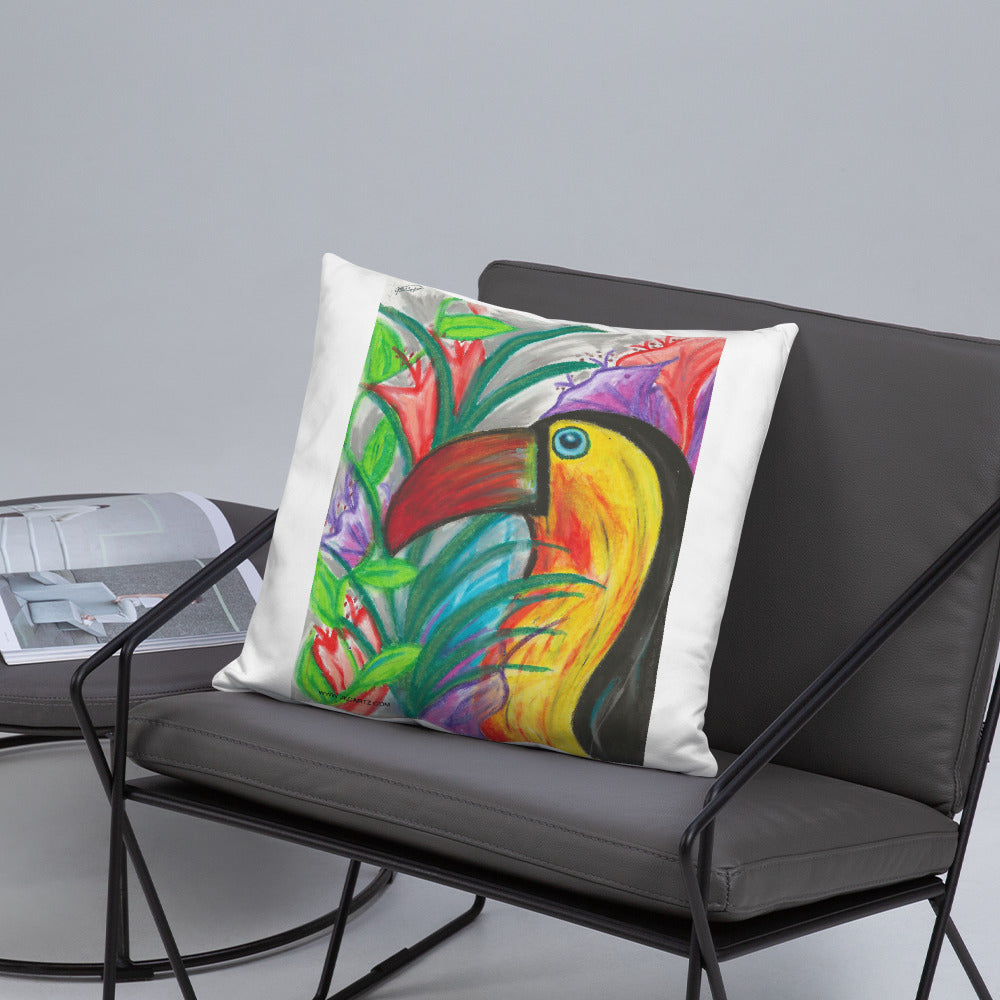 Tucan Jkc Artz Gallery Basic Pillow
