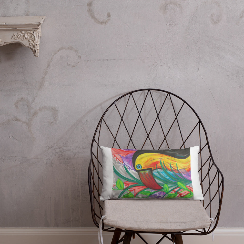 Tucan Jkc Artz Gallery Basic Pillow