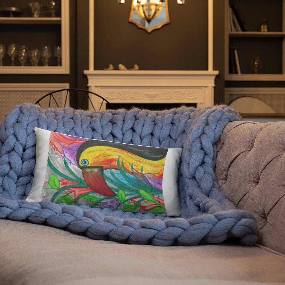 Tucan Jkc Artz Gallery Basic Pillow