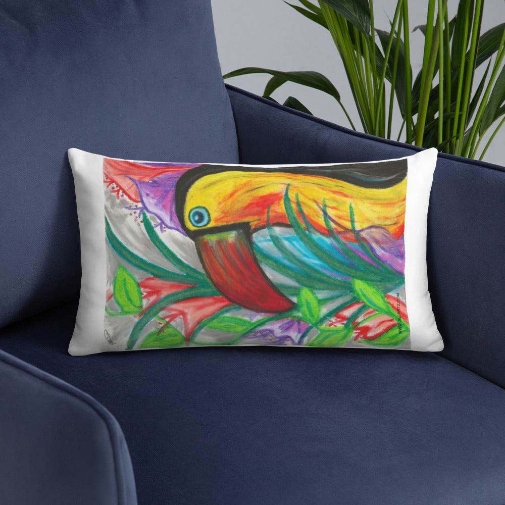 Tucan Jkc Artz Gallery Basic Pillow