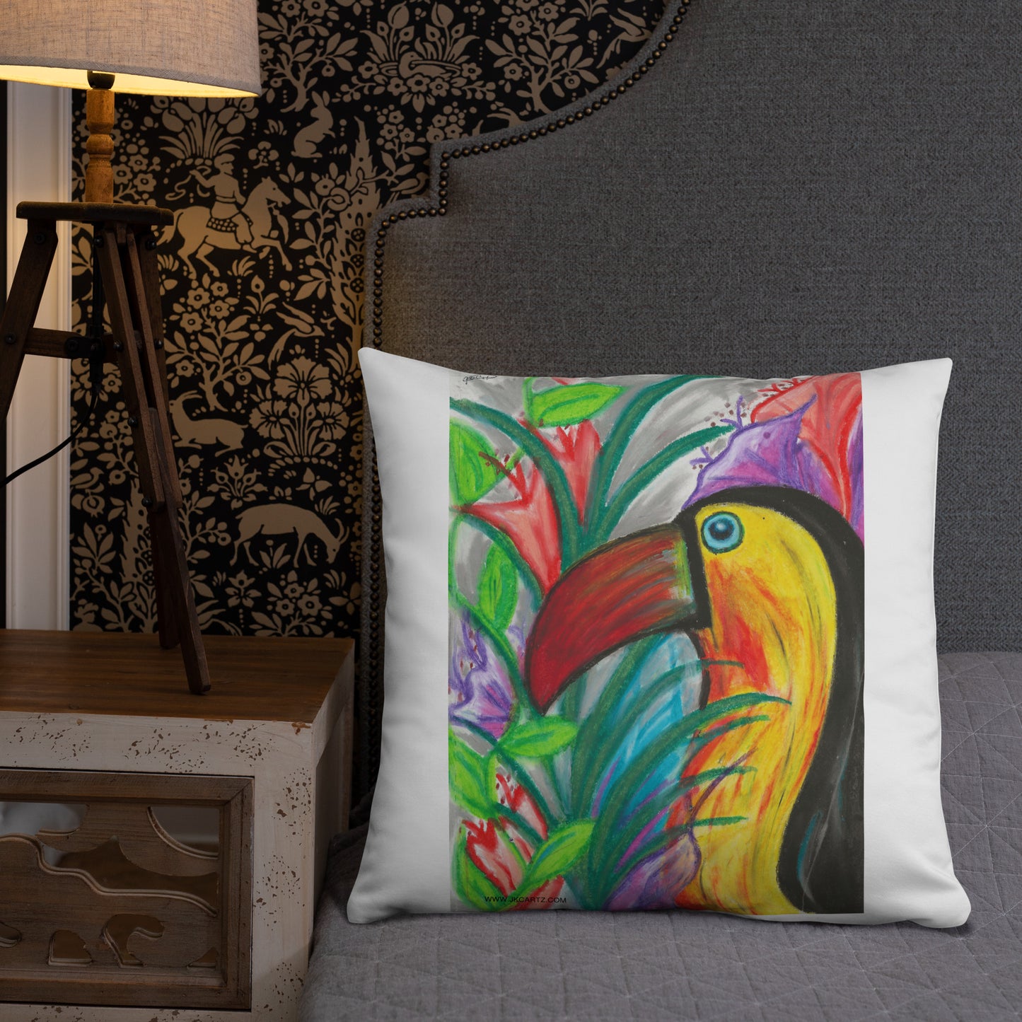 Tucan Jkc Artz Gallery Basic Pillow