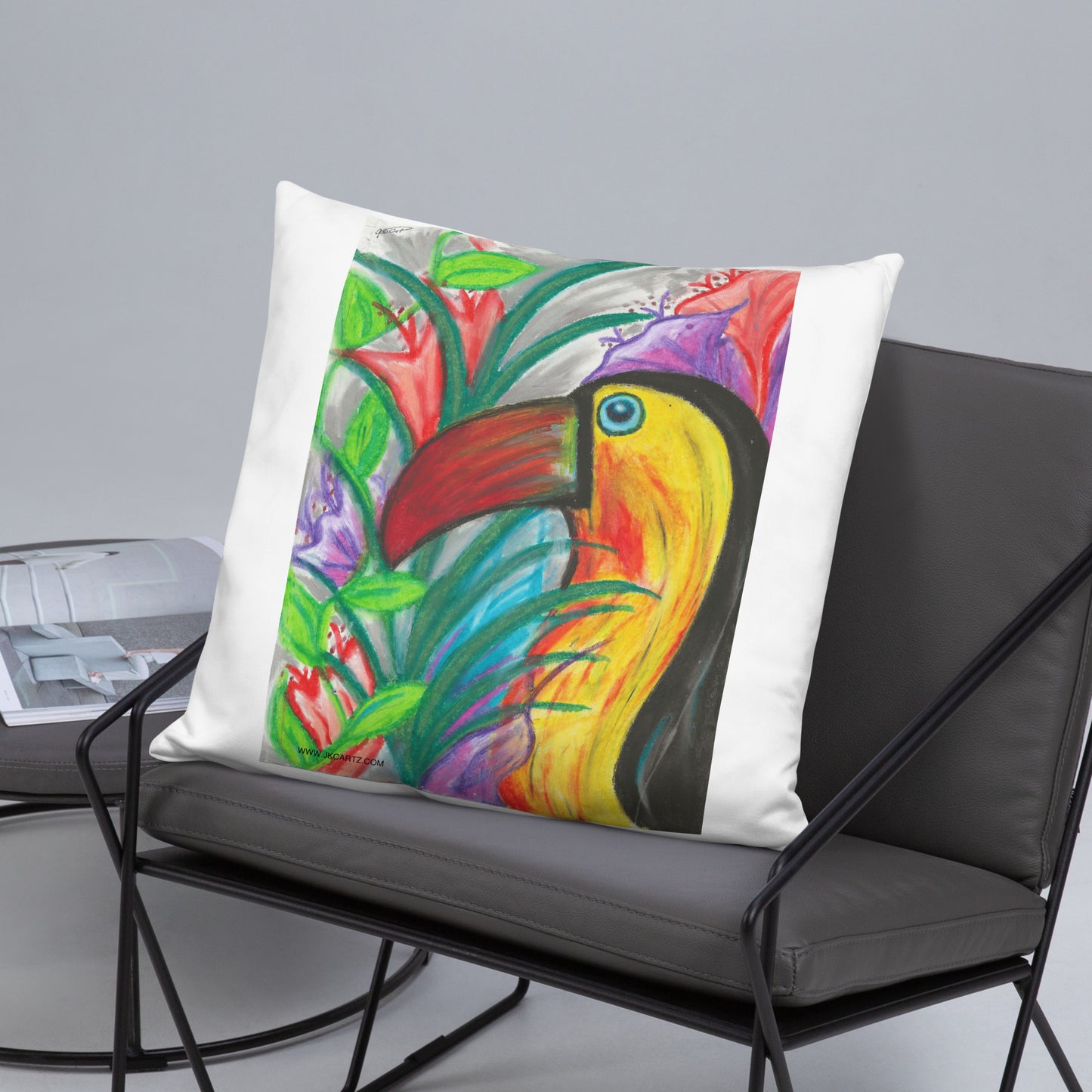 Tucan Jkc Artz Gallery Basic Pillow
