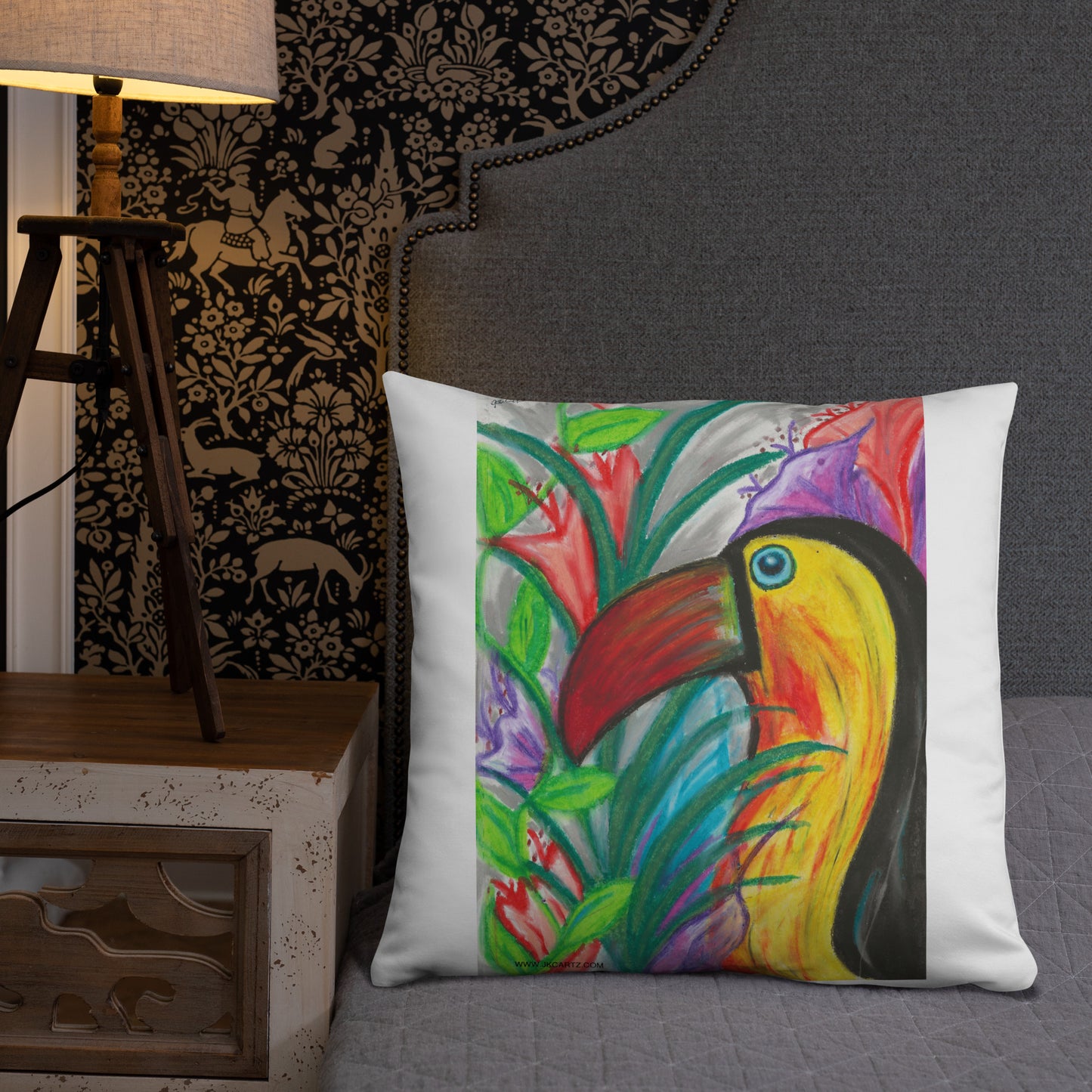 Tucan Jkc Artz Gallery Basic Pillow