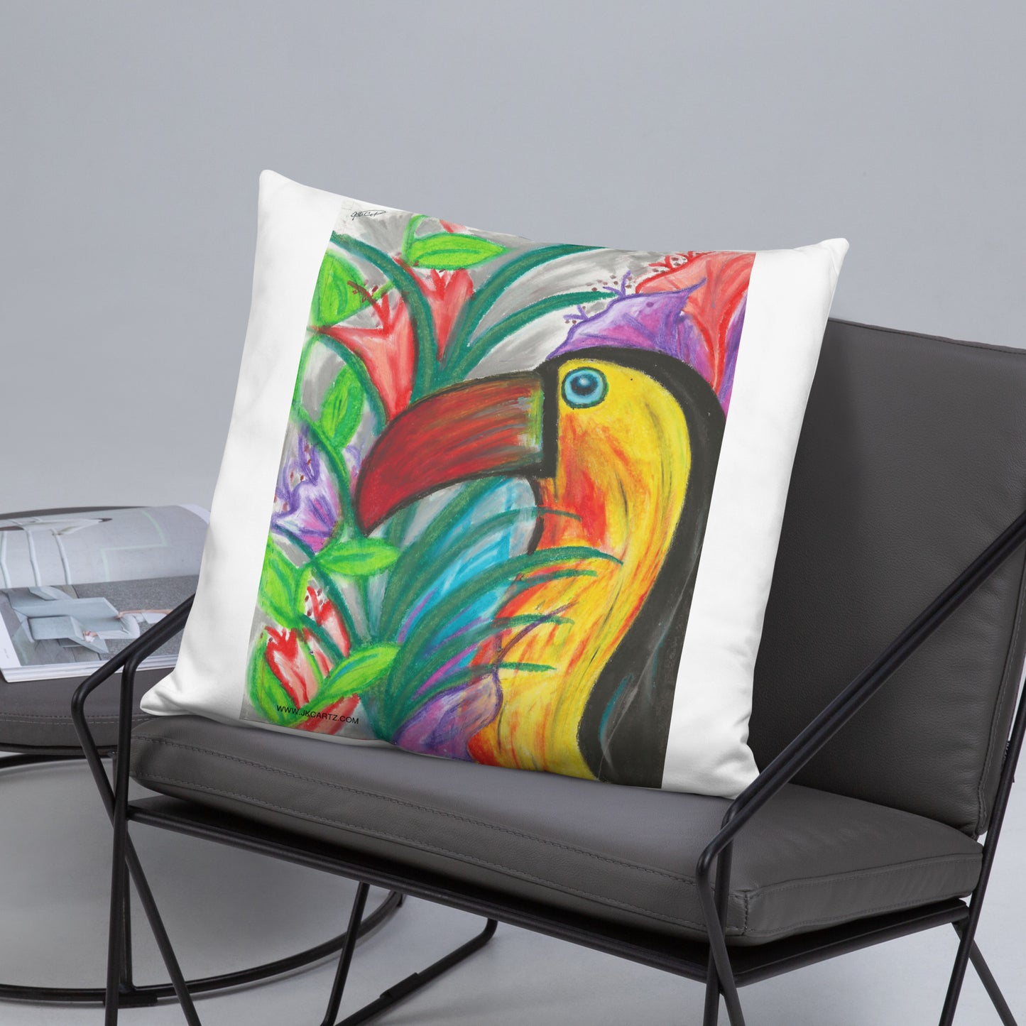 Tucan Jkc Artz Gallery Basic Pillow