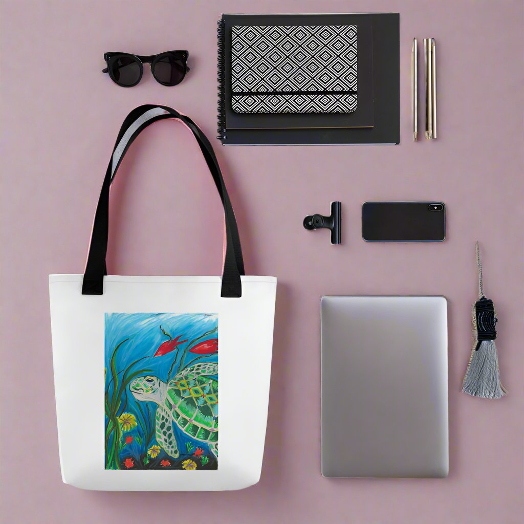Sea Turtle Jkc Artz Gallery Tote Bag