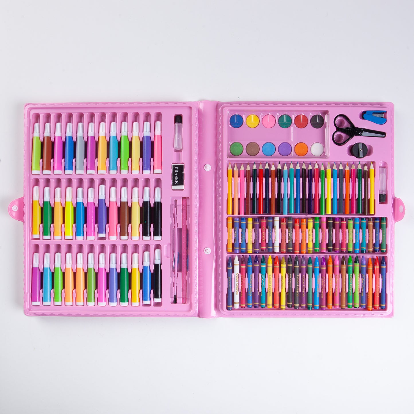 150 Art Crayons Painting Gift Box Set Watercolor Pen Set