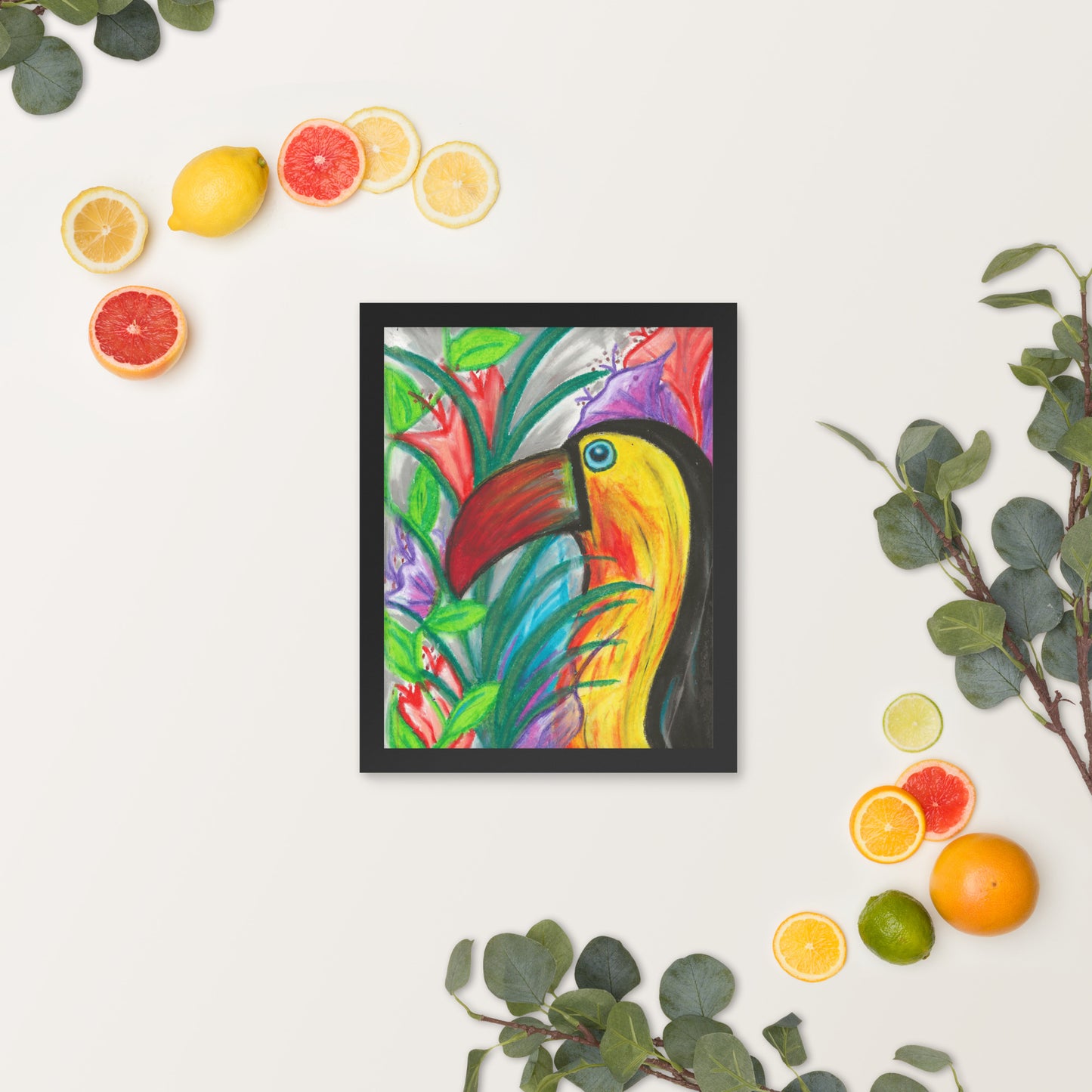 Tucan Jkc Artz Gallery Framed Poster