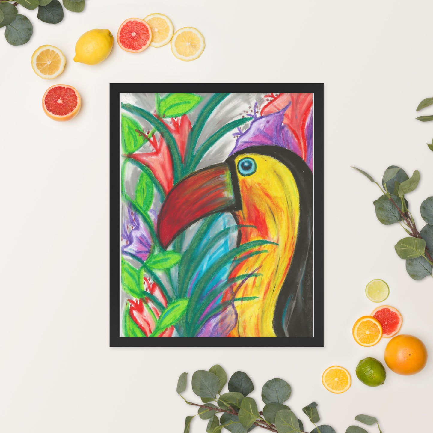 Tucan Jkc Artz Gallery Framed Poster