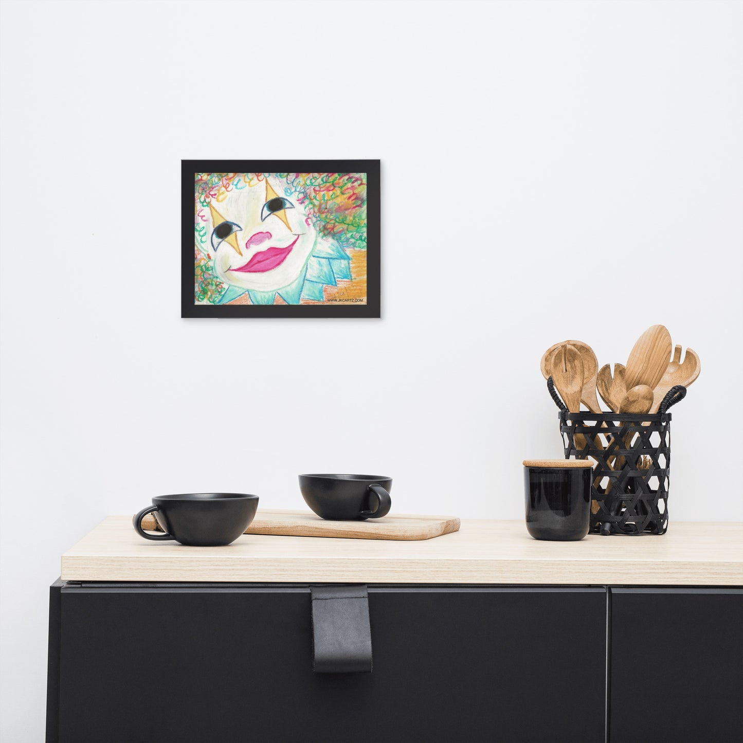 Clowing Around Jkc Artz Gallery Framed Poster