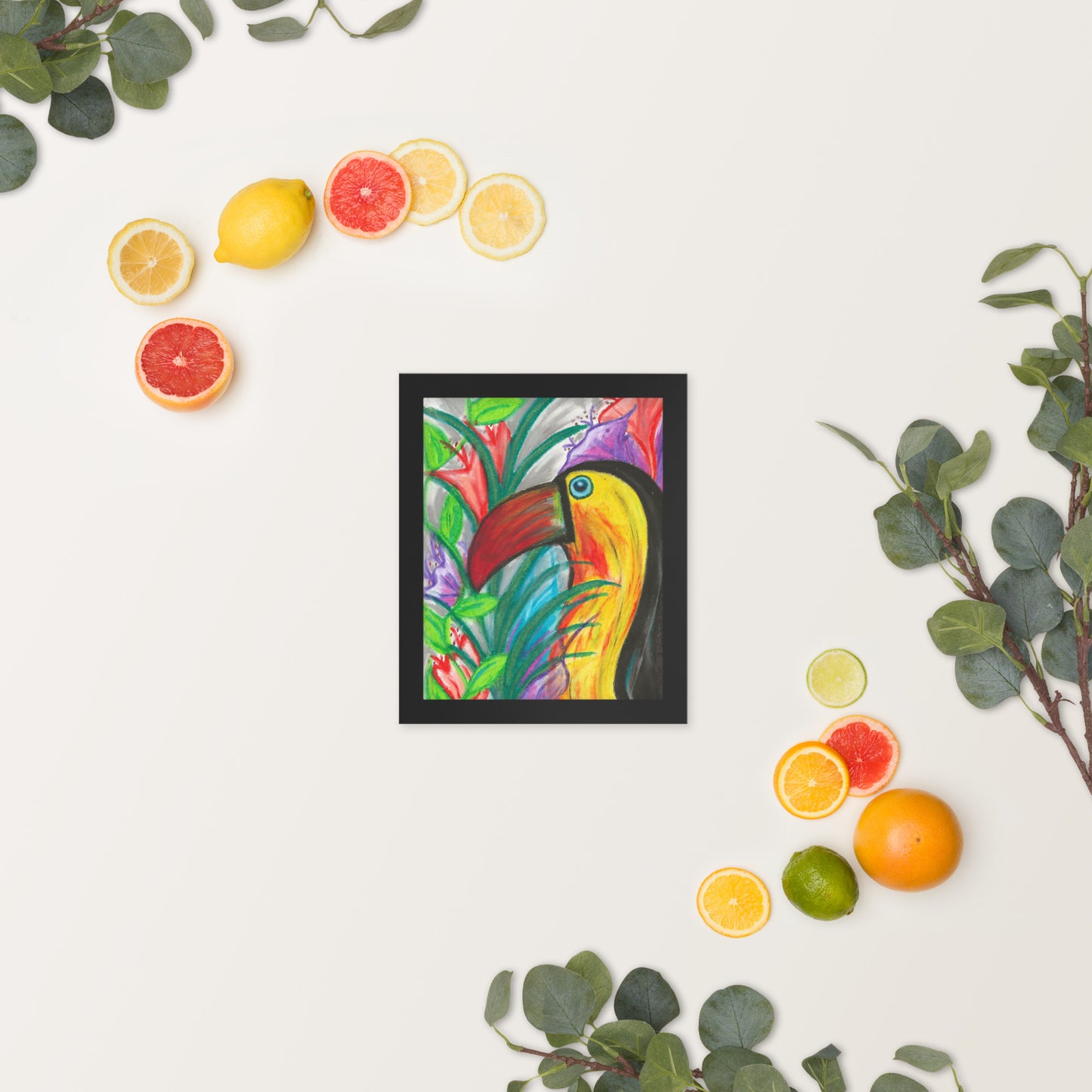 Tucan Jkc Artz Gallery Framed Poster
