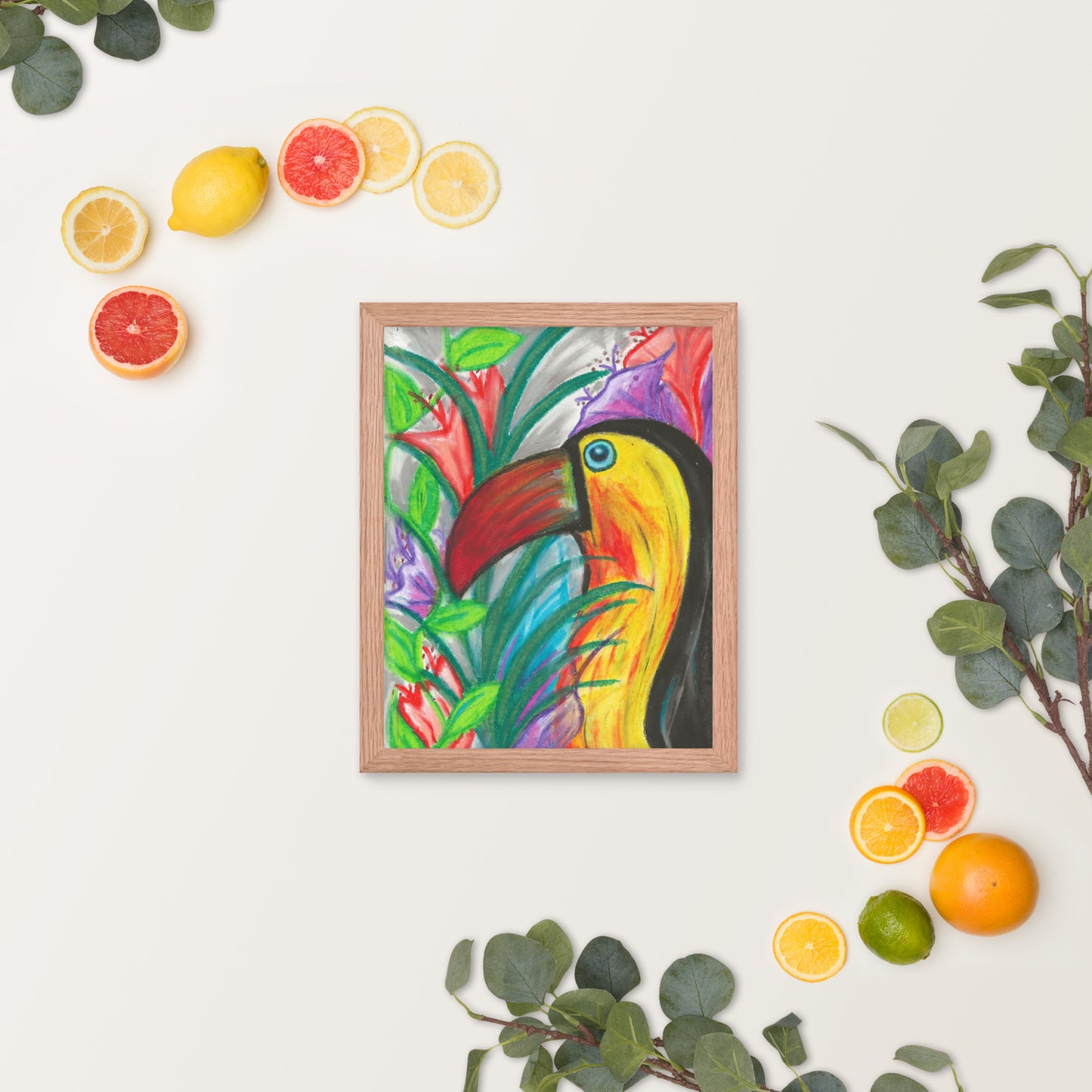 Tucan Jkc Artz Gallery Framed Poster