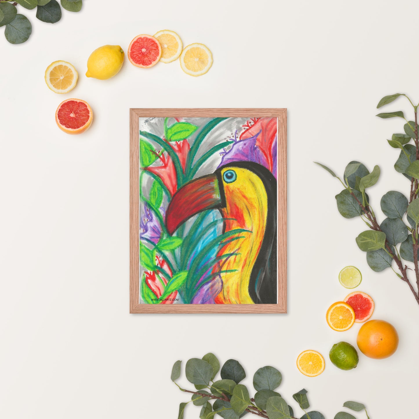 Tucan Jkc Artz Gallery Framed Poster