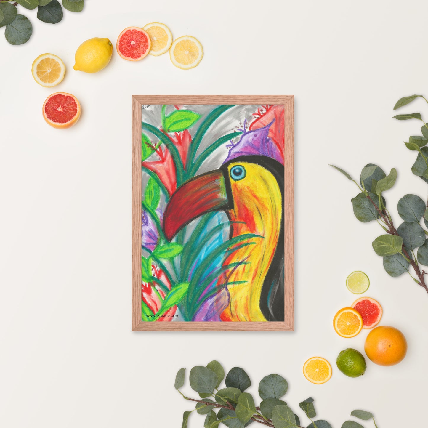 Tucan Jkc Artz Gallery Framed Poster