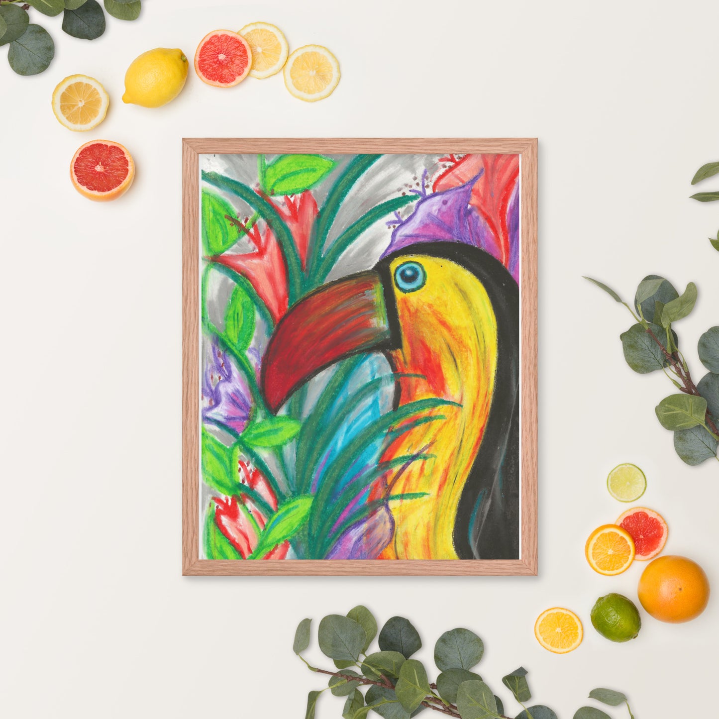 Tucan Jkc Artz Gallery Framed Poster