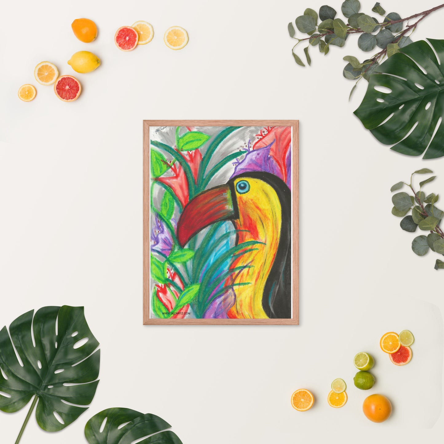 Tucan Jkc Artz Gallery Framed Poster