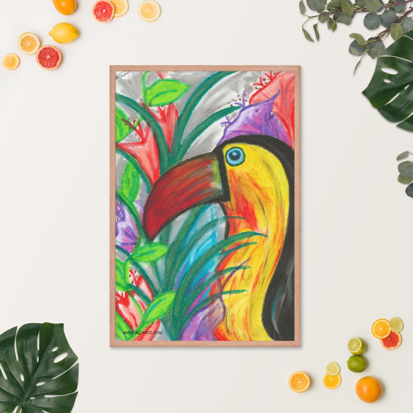 Tucan Jkc Artz Gallery Framed Poster