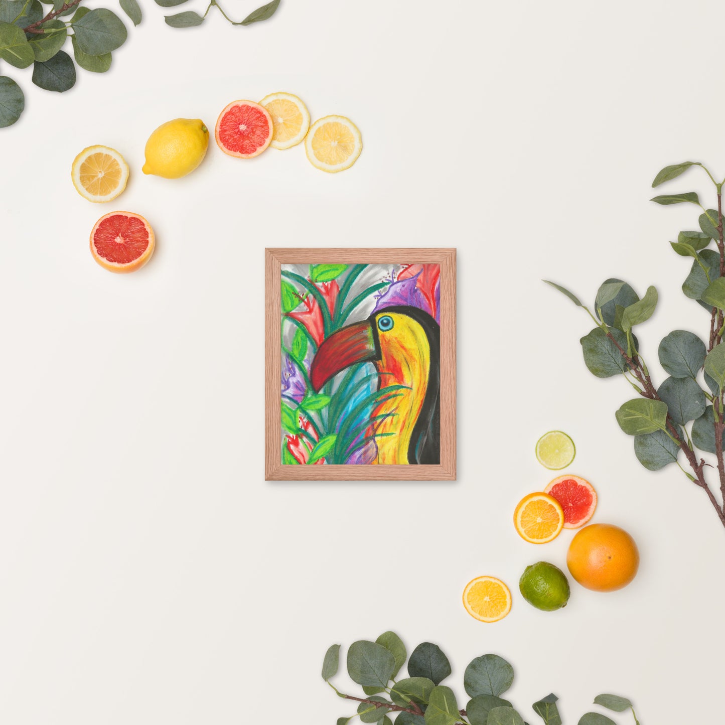 Tucan Jkc Artz Gallery Framed Poster