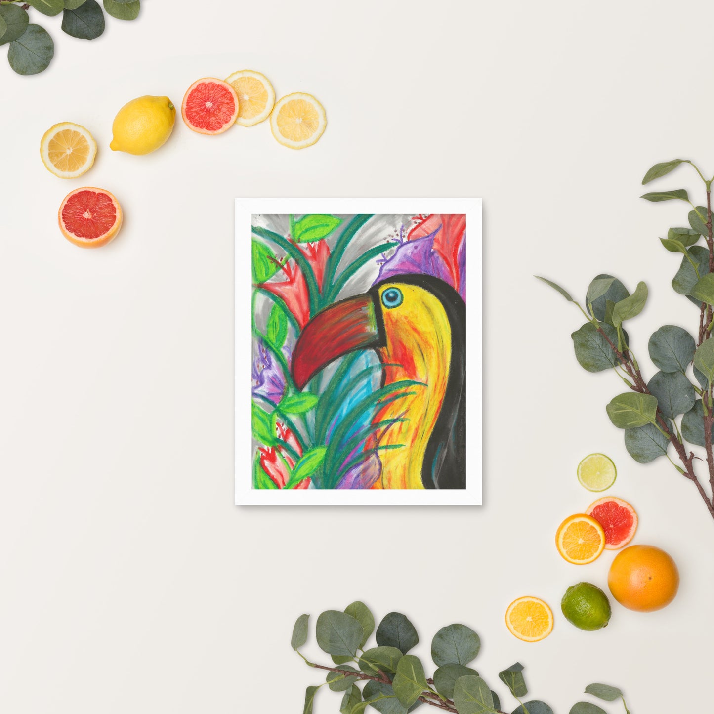 Tucan Jkc Artz Gallery Framed Poster