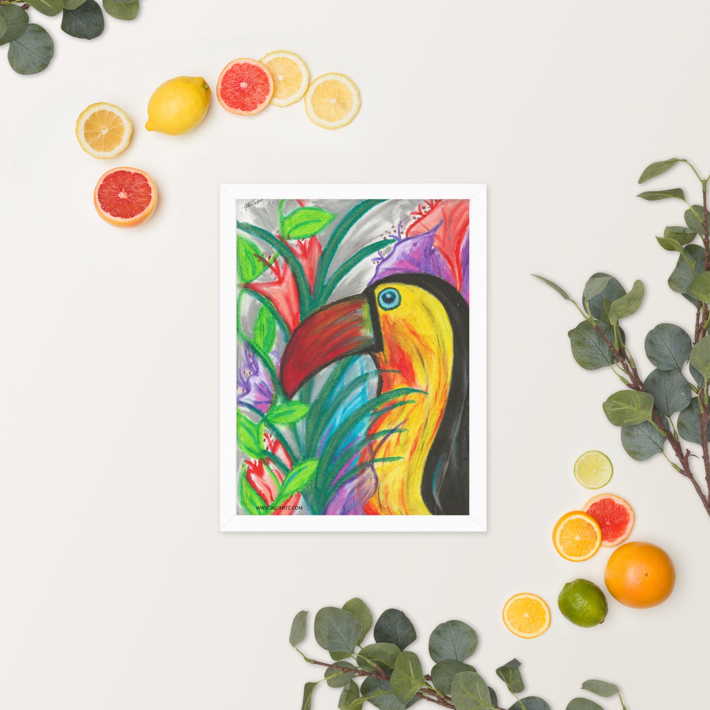 Tucan Jkc Artz Gallery Framed Poster
