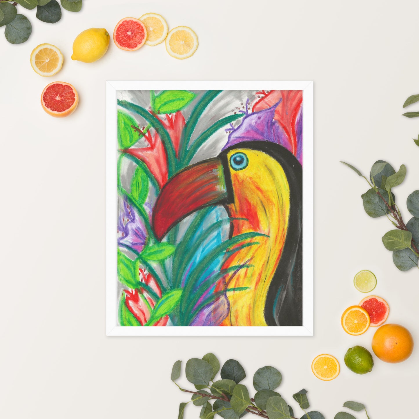 Tucan Jkc Artz Gallery Framed Poster