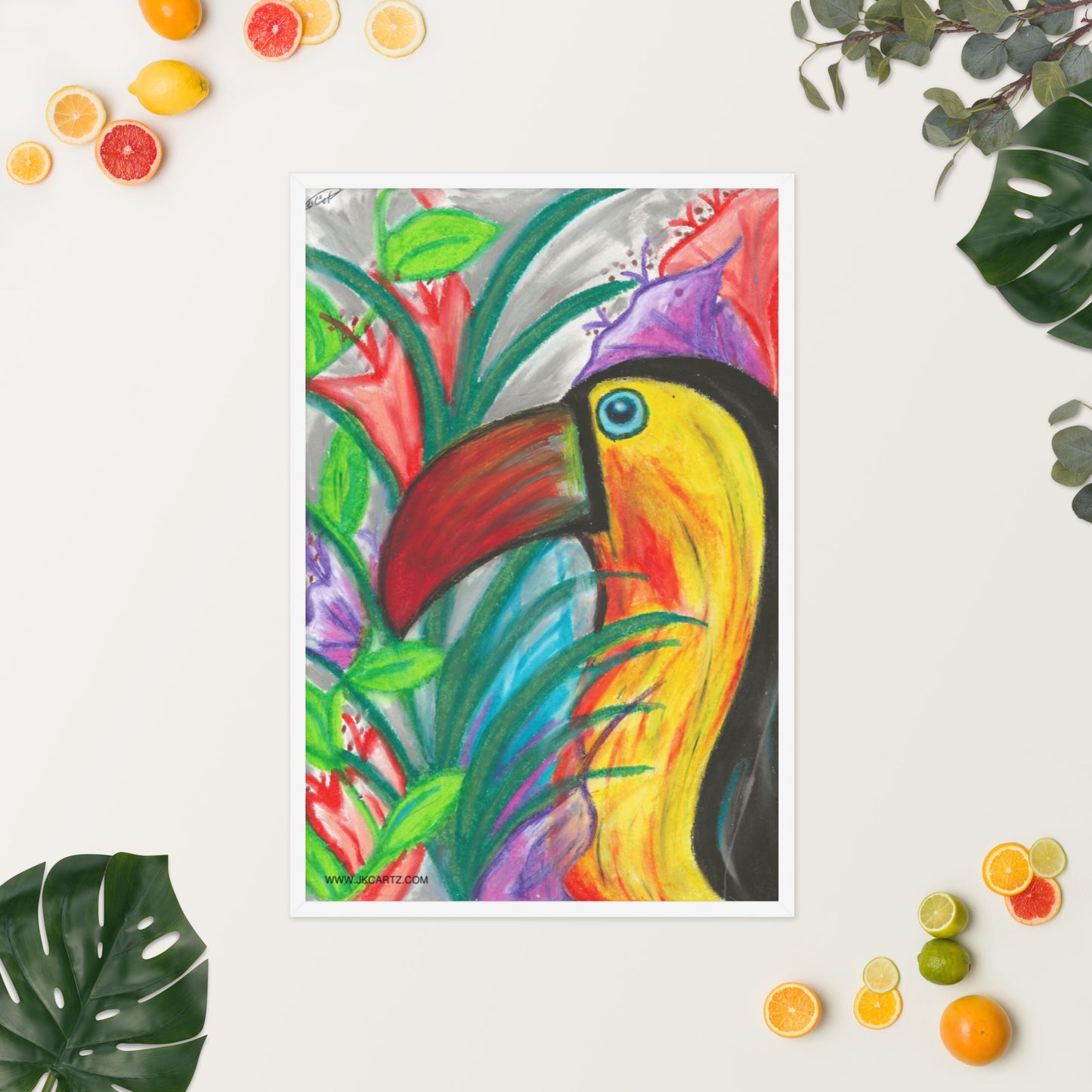 Tucan Jkc Artz Gallery Framed Poster