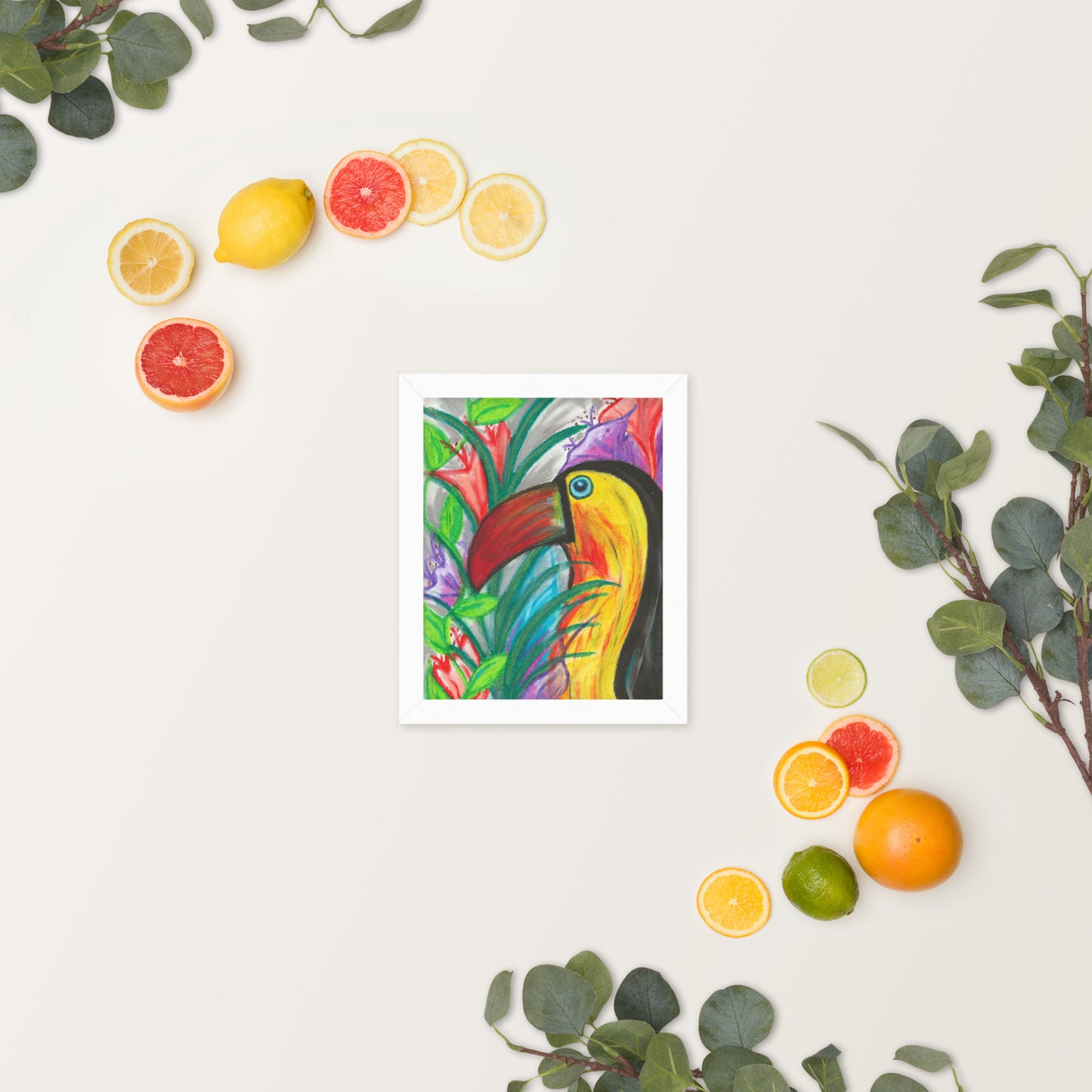 Tucan Jkc Artz Gallery Framed Poster
