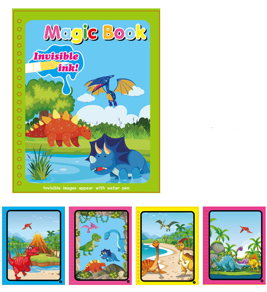 Children's Magic Water Painting Coloring Book