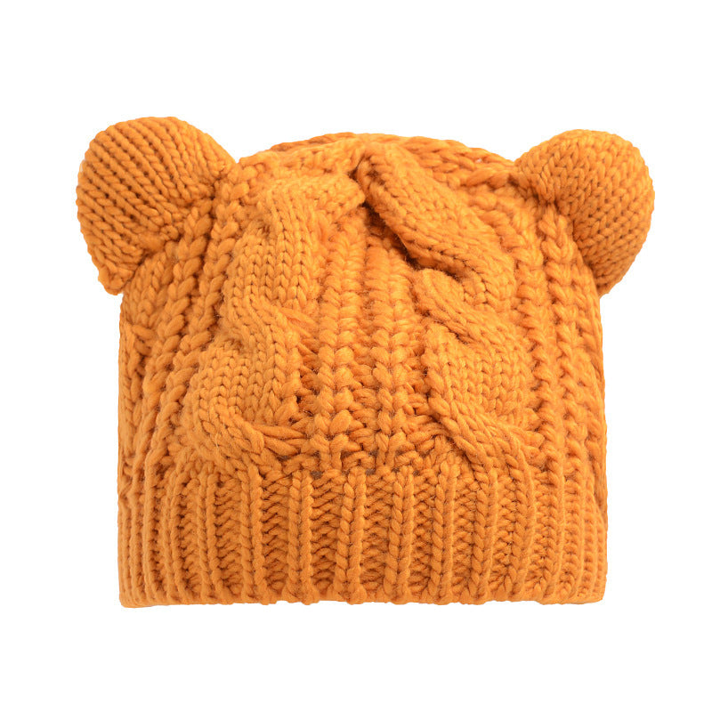 *NEW* Cute Knitted Cat Ear Beanie For Winter