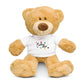 I Love Art Teddy Bear with a T-Shirt