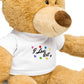 I Love Art Teddy Bear with a T-Shirt