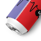 Art-Beat Purple/Red Can Cooler