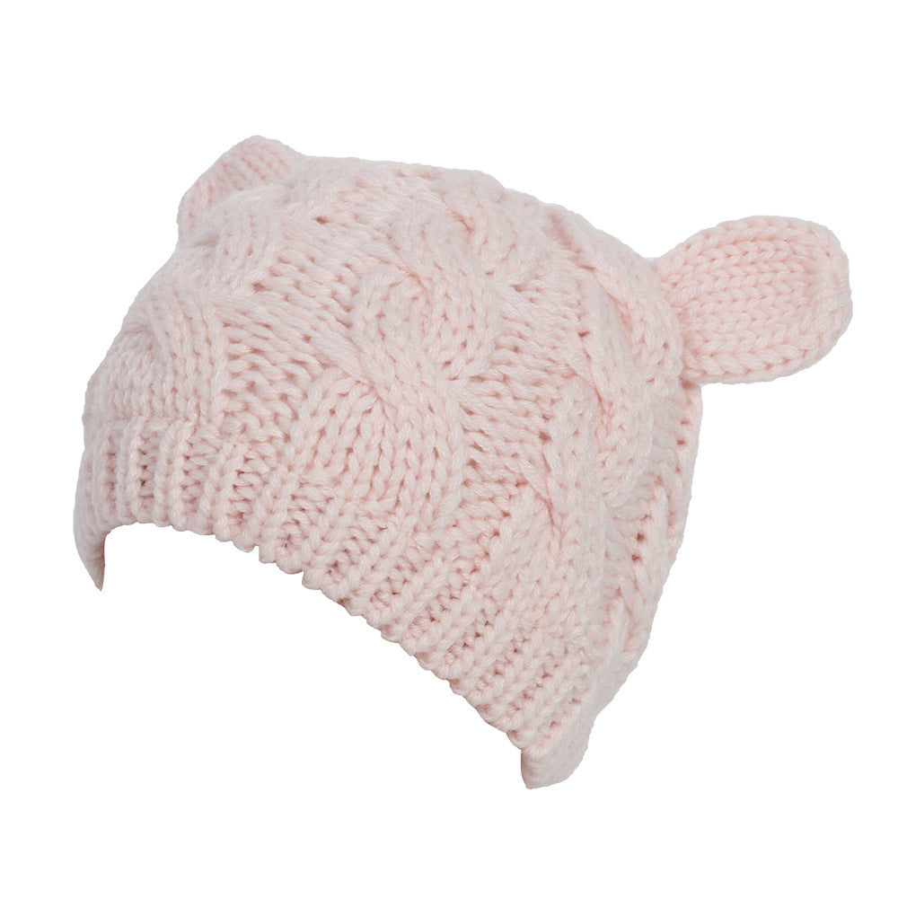 *NEW* Cute Knitted Cat Ear Beanie For Winter