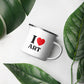 *NEW* I Love Art Enamel Mug